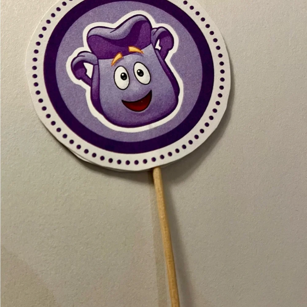 Birthday Cupcake Toppers - Dora The Explorer